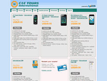 Tablet Screenshot of cietours.ekit.com