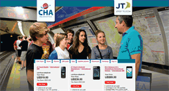 Desktop Screenshot of cha-tours.ekit.com