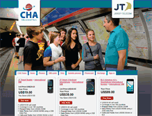 Tablet Screenshot of cha-tours.ekit.com