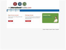 Tablet Screenshot of myinternationalmobile.ekit.com